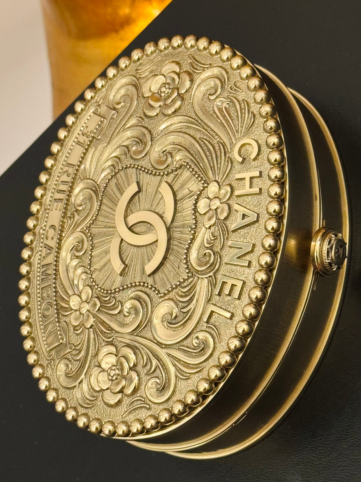 Museum-Worthy Chanel Métiers d'Art Paris-Dallas Pre-Fall 2014 Sample
Minaudière by Karl Lagerfeld - Prototype Archive Piece from 31 Rue
Cambon