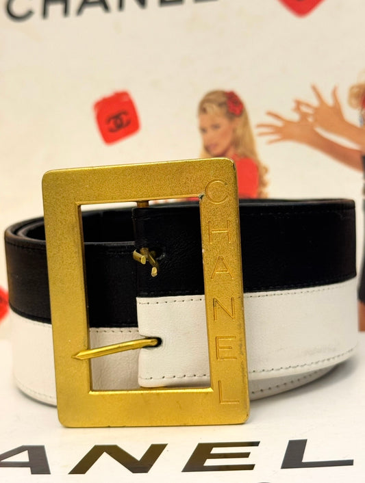 CHANEL Spring/ Summer 1995 "Barbie" Runway Belt by Karl Lagerfeld - Documented on the Runway & Featured in the Iconic Chanel Collector Book