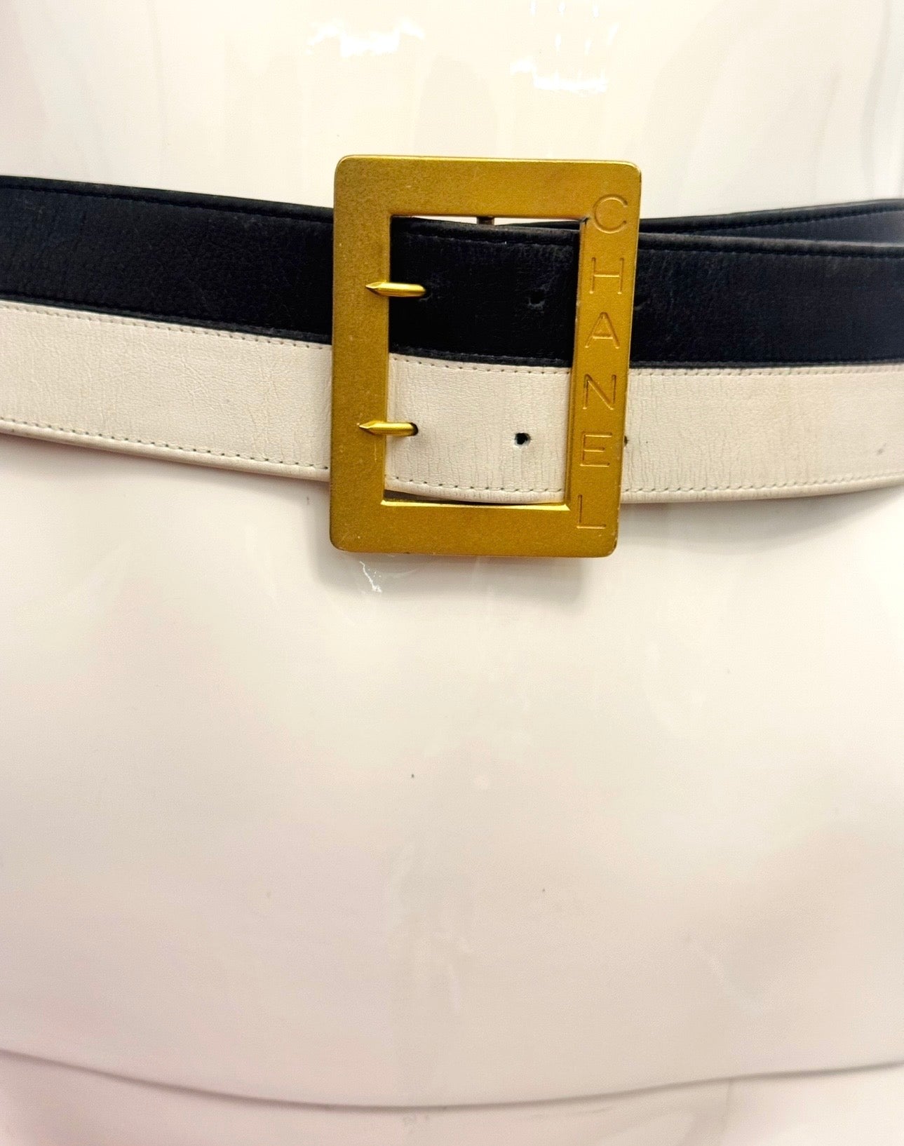CHANEL Spring/ Summer 1995 "Barbie" Runway Belt by Karl Lagerfeld - Documented on the Runway & Featured in the Iconic Chanel Collector Book
