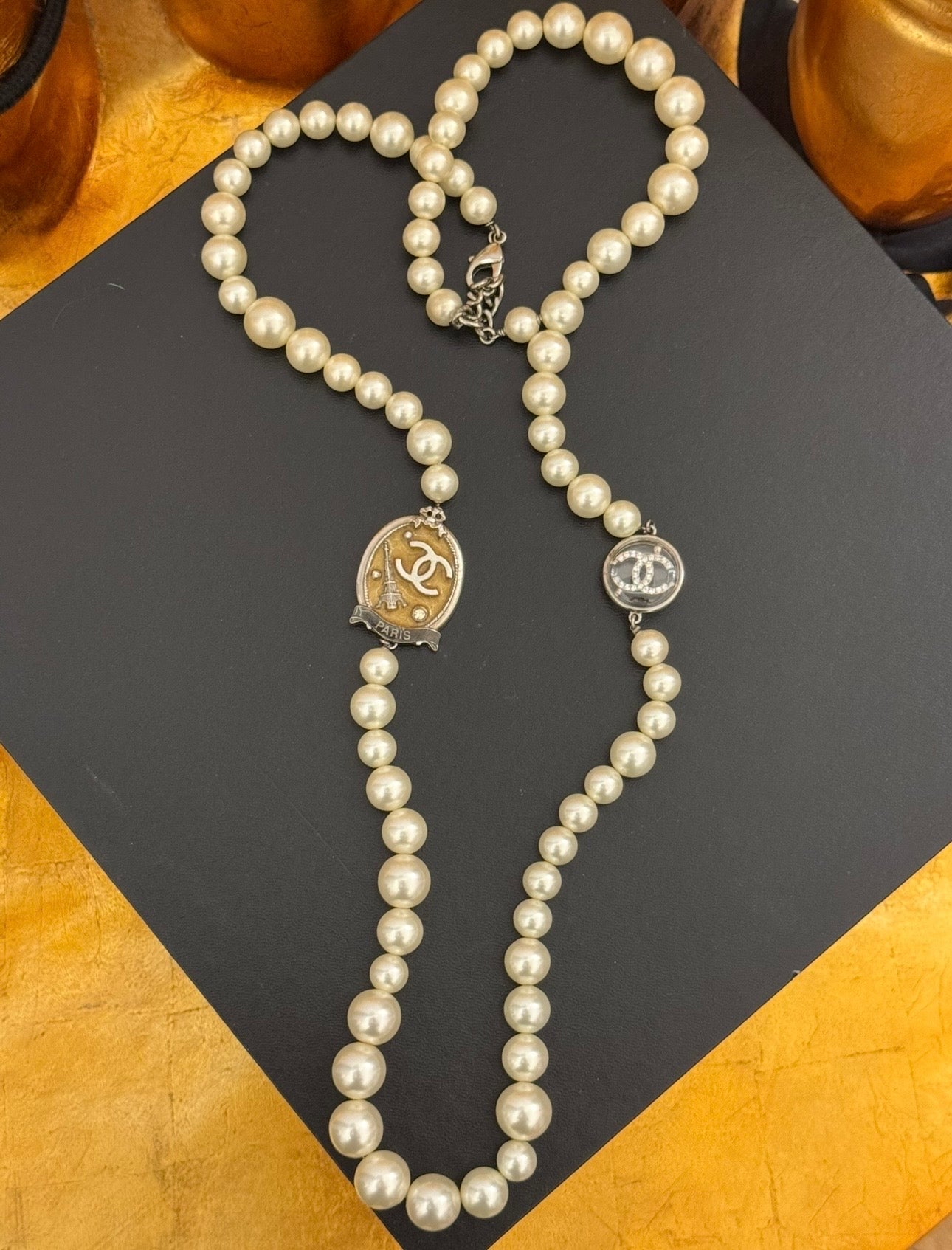 The CHANEL Cruise 2005 Paris Sautoir Necklace Worn by Anne Hathaway in The Devil Wears Prada