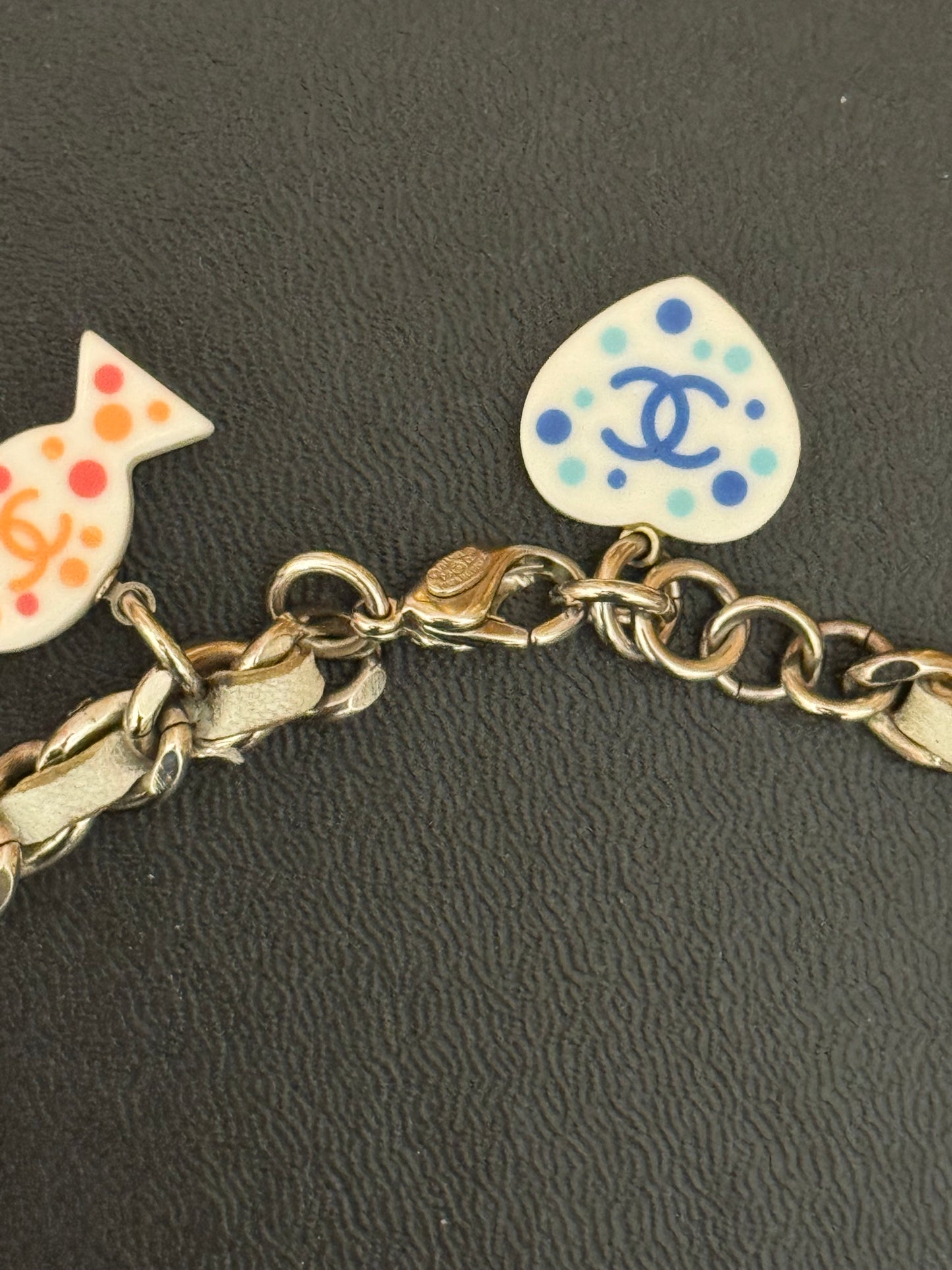 Rare CHANEL Cruise 2005 Beach Charms Resin CC Choker Necklace