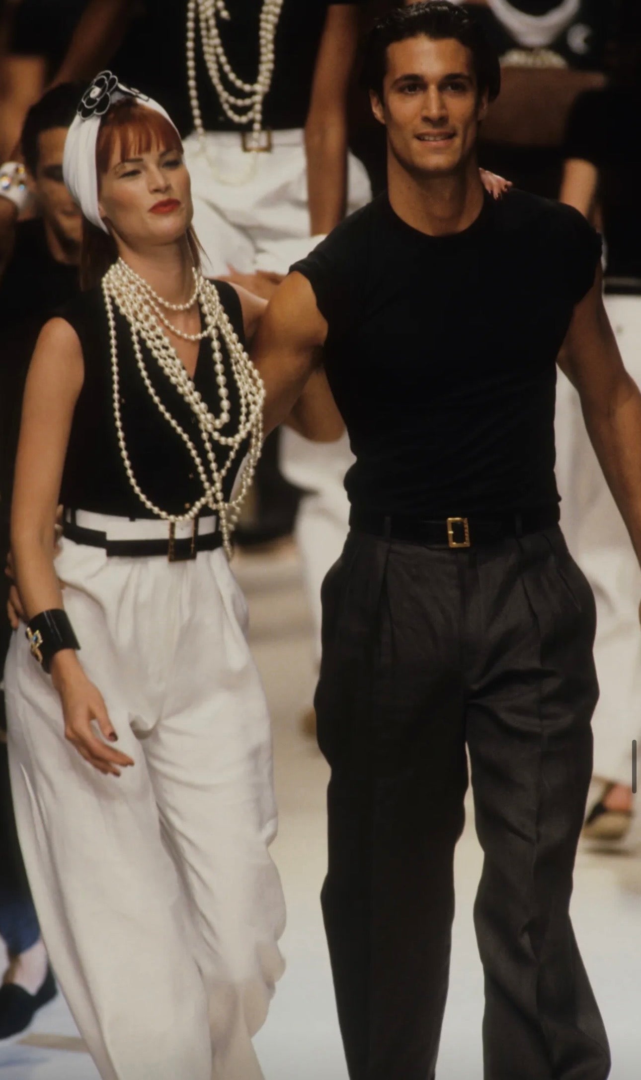 CHANEL Spring/ Summer 1995 "Barbie" Runway Belt by Karl Lagerfeld - Documented on the Runway & Featured in the Iconic Chanel Collector Book