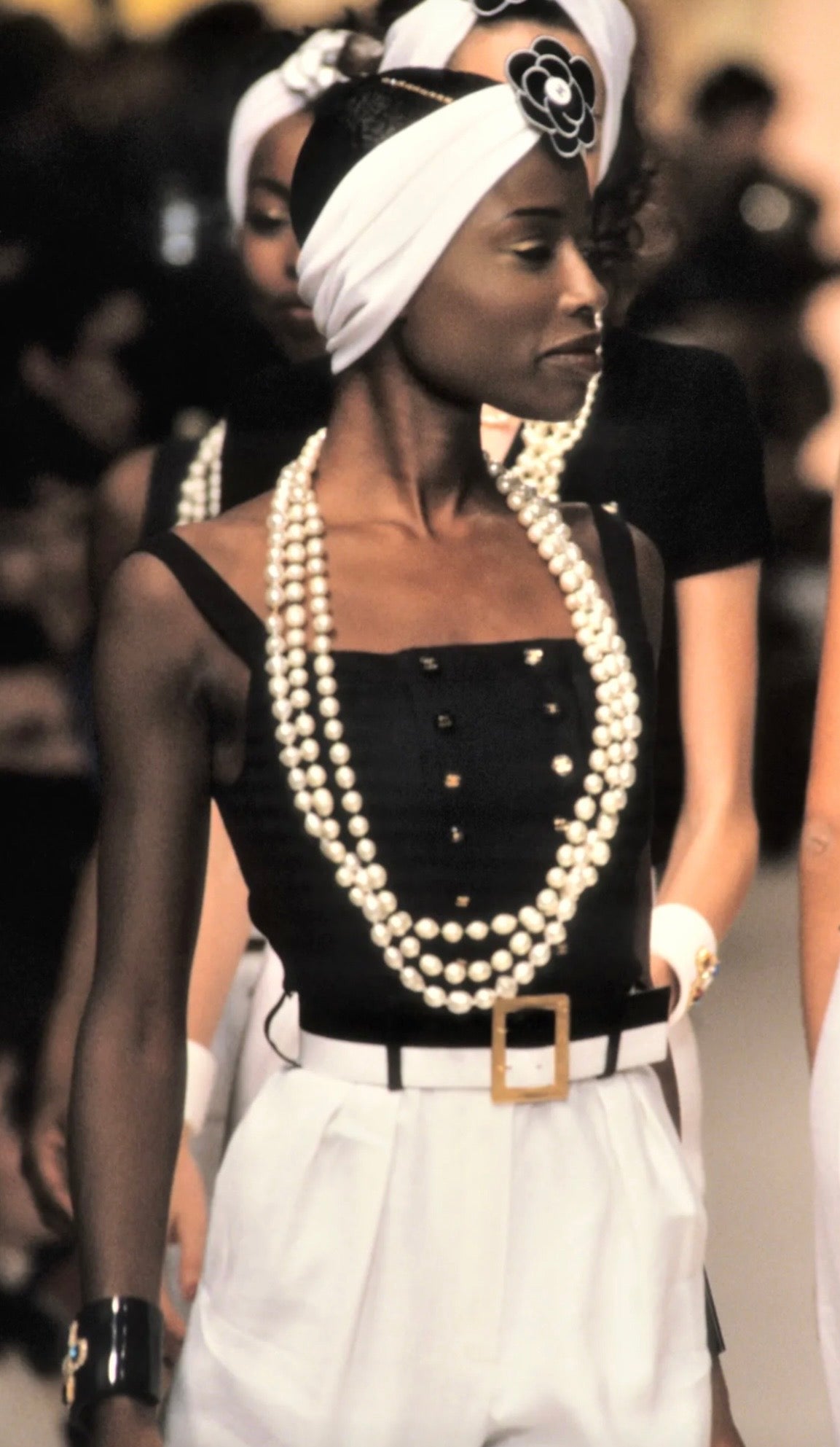CHANEL Spring/ Summer 1995 "Barbie" Runway Belt by Karl Lagerfeld - Documented on the Runway & Featured in the Iconic Chanel Collector Book