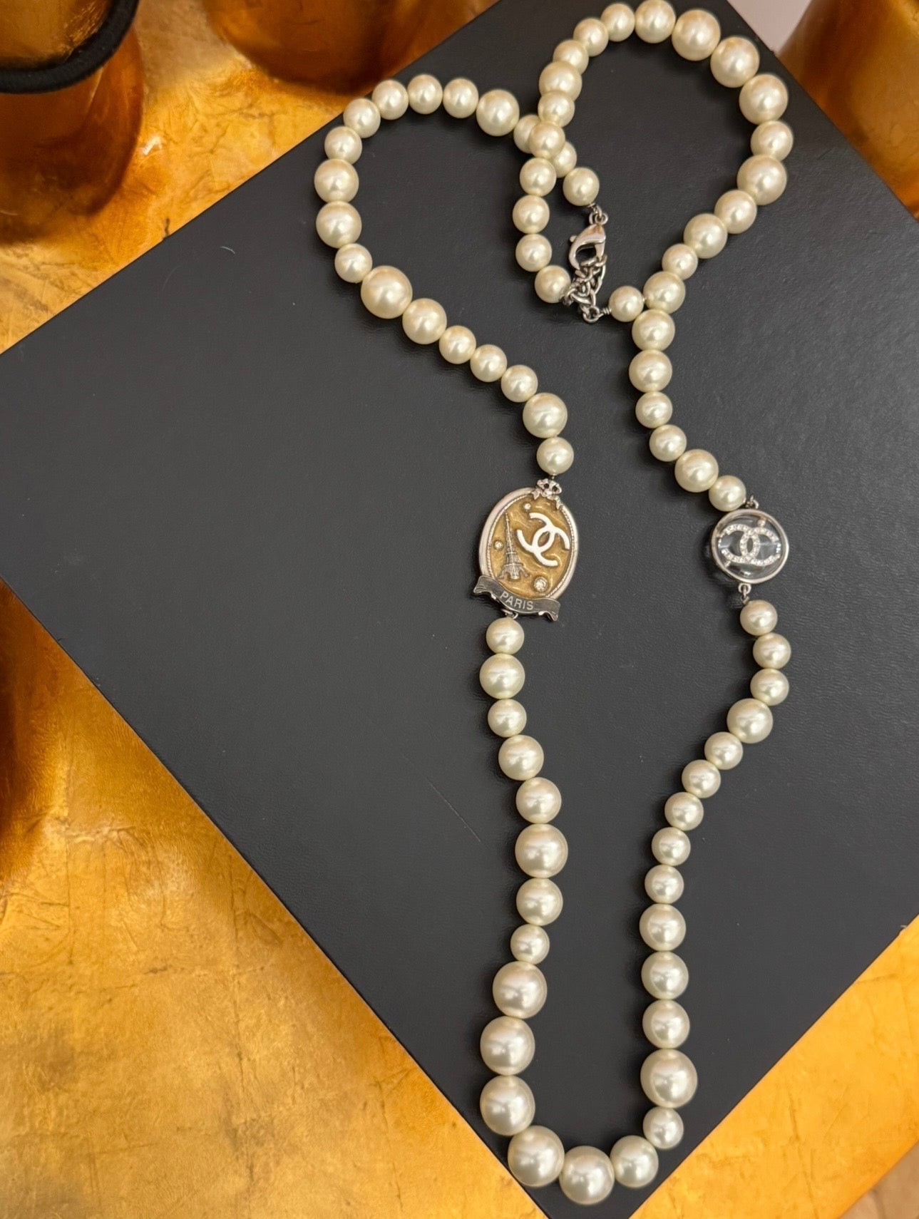 The CHANEL Cruise 2005 Paris Sautoir Necklace Worn by Anne Hathaway in The Devil Wears Prada