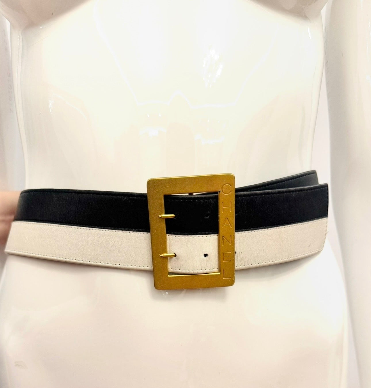 CHANEL Spring/ Summer 1995 "Barbie" Runway Belt by Karl Lagerfeld - Documented on the Runway & Featured in the Iconic Chanel Collector Book